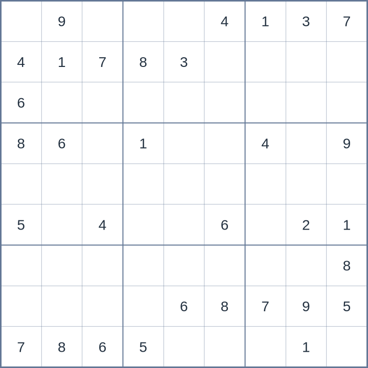 Sudoku #62026071007