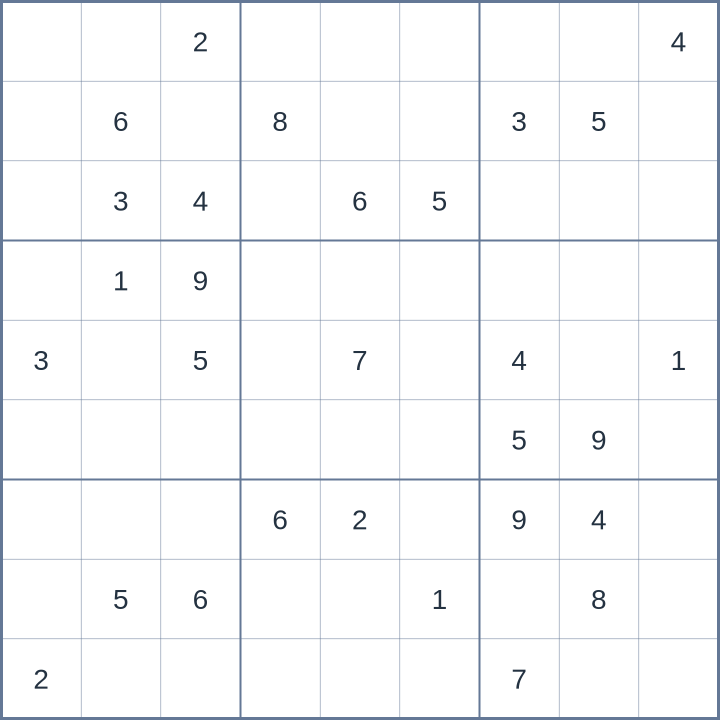 Sudoku #62026071501