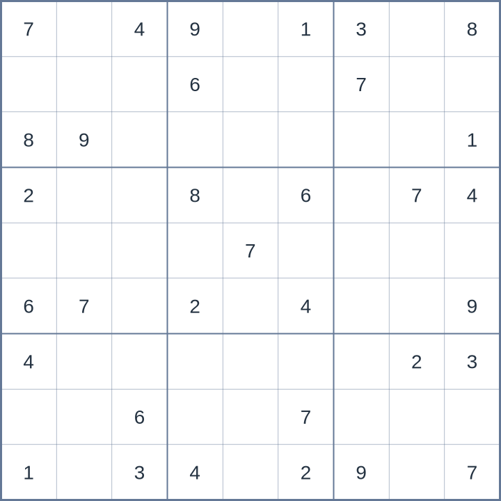 Sudoku #62026072105