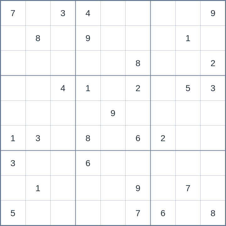 Sudoku #62026072503