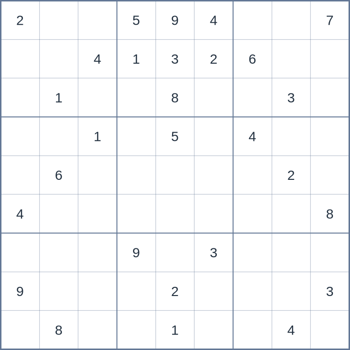 Sudoku #62026072509