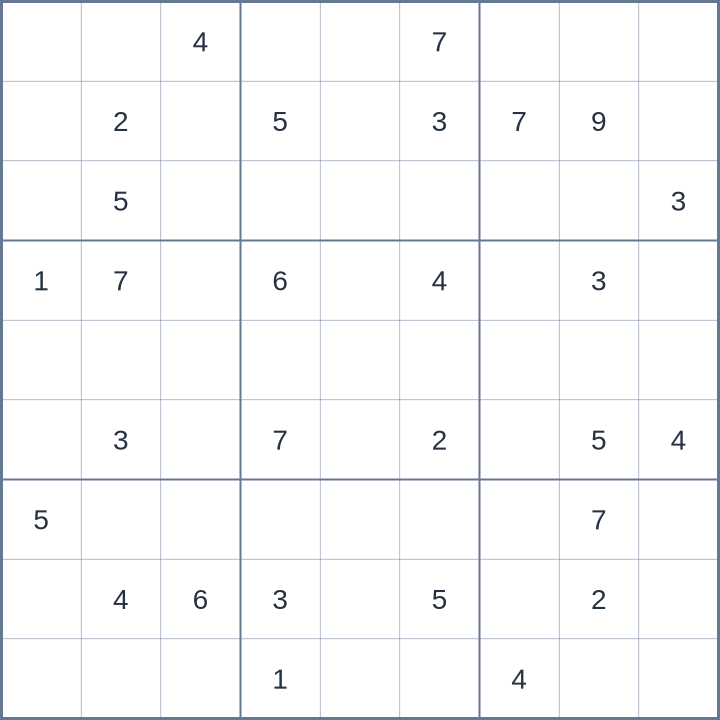 Sudoku #62026072510