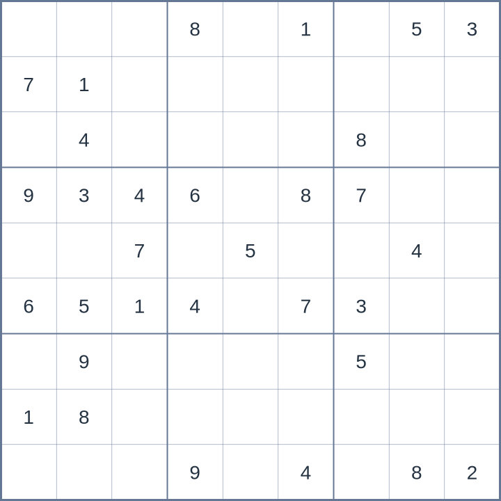 Sudoku #62026072607