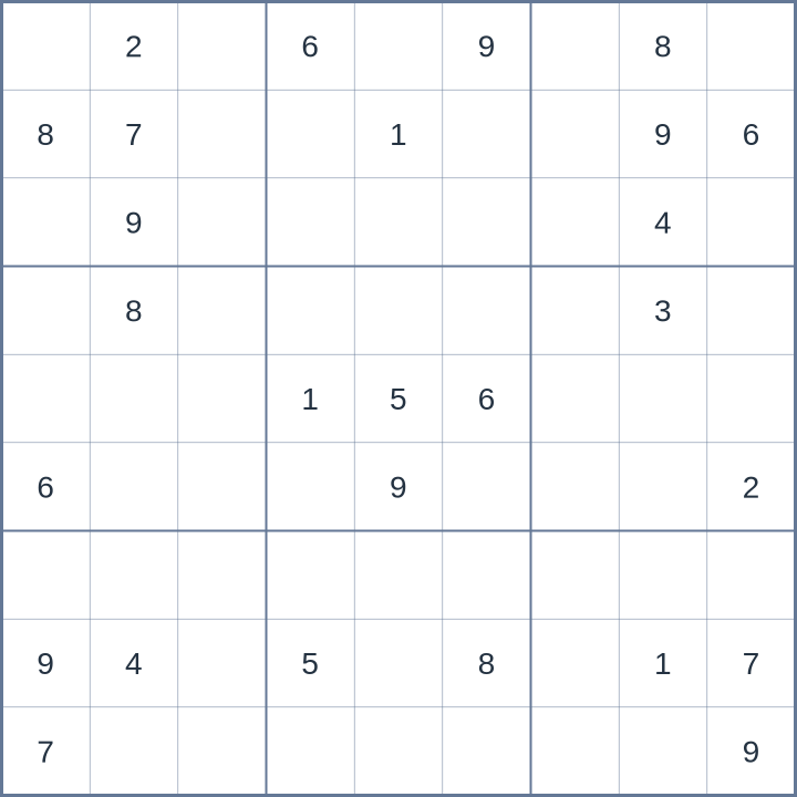 Sudoku #62026072710