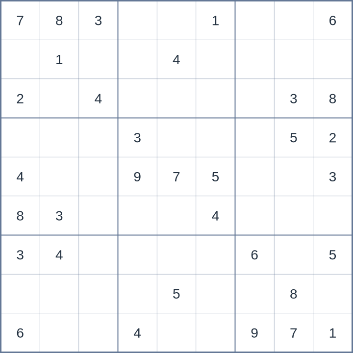 Sudoku #62026072905