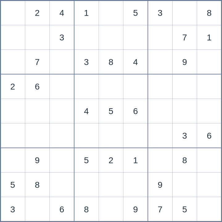 Sudoku #62026072907