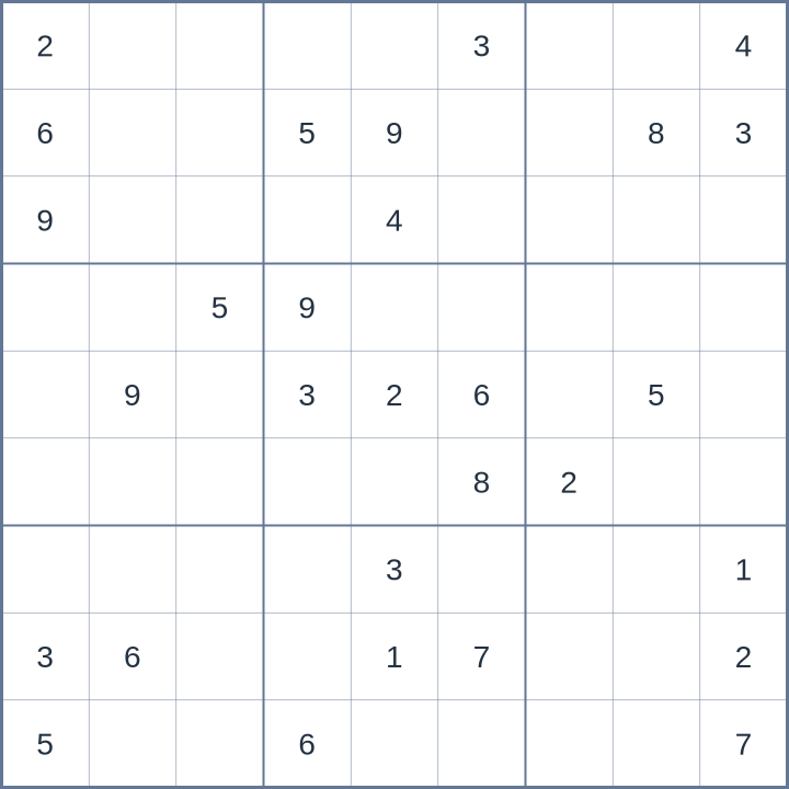 Sudoku #62026073003
