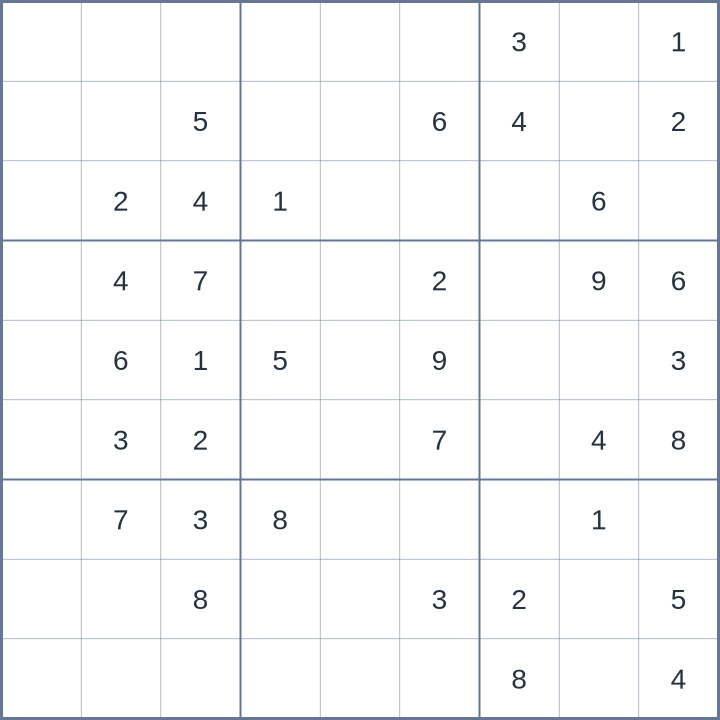 Sudoku #62026080109