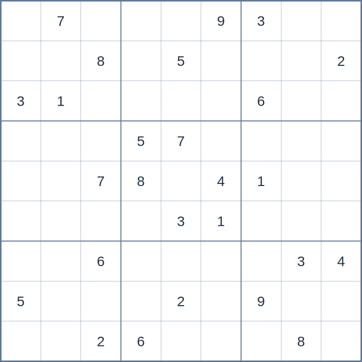 Sudoku #62026080110