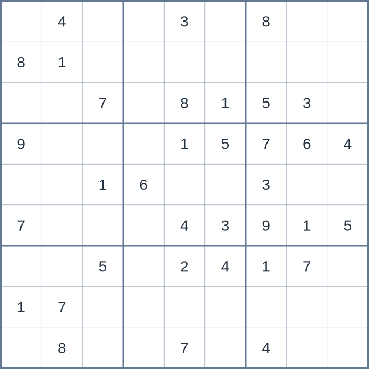 Sudoku #62026080302