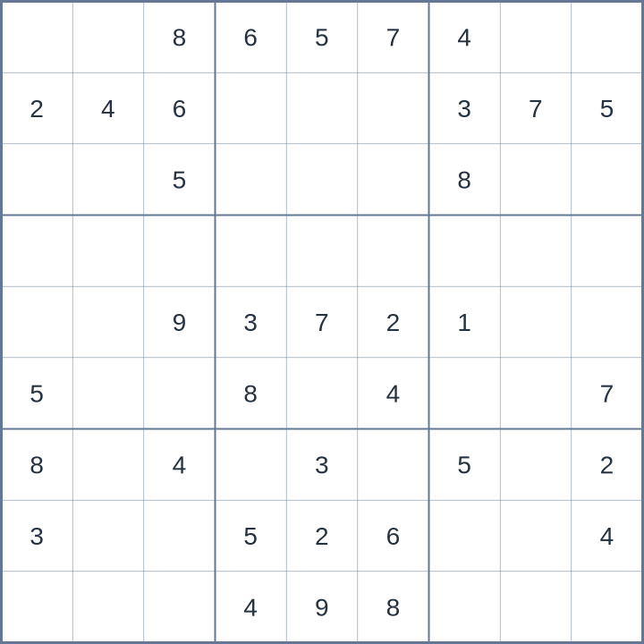 Sudoku #62026080305