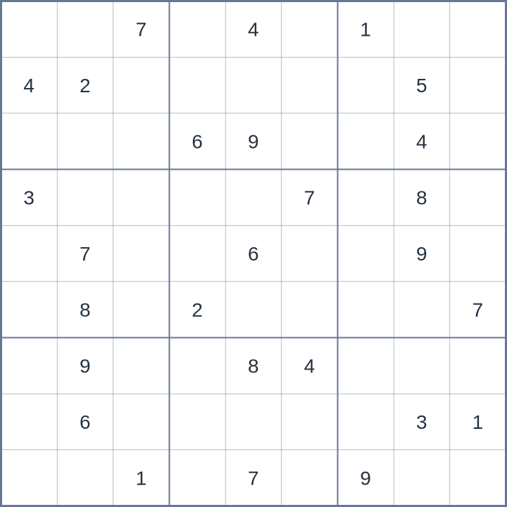 Sudoku #62026080407