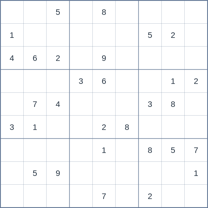 Sudoku #62026080505