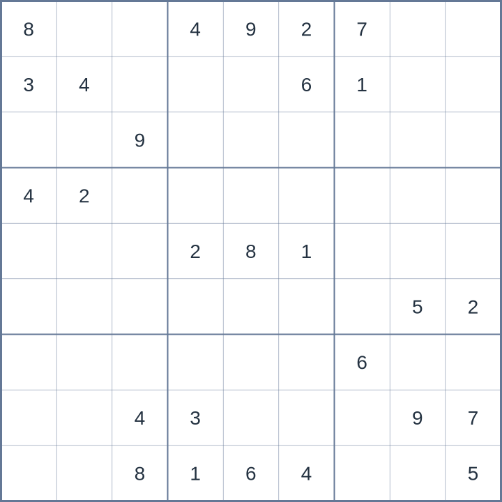 Sudoku #62026080508
