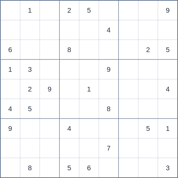 Sudoku #62026080510