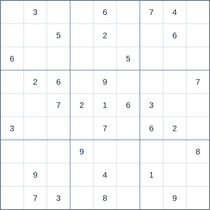 Sudoku #62026080610