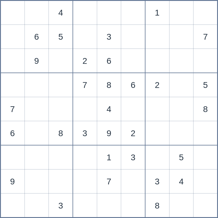 Sudoku #62026080805
