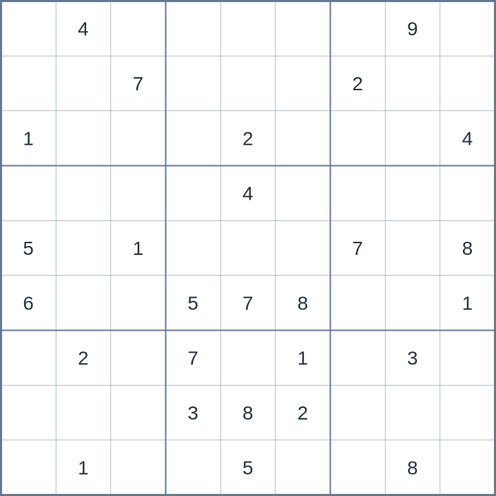 Sudoku #62026080903