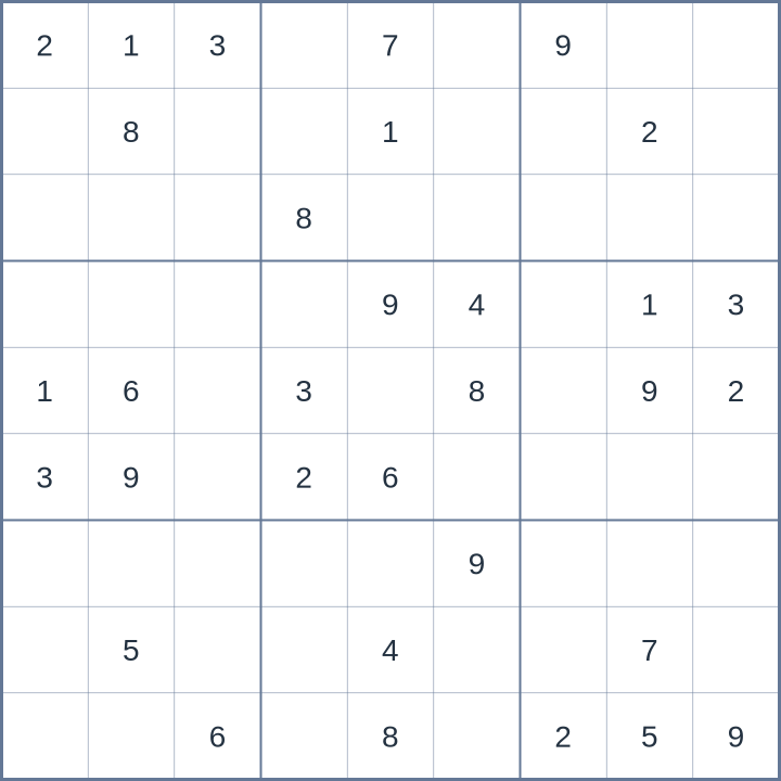 Sudoku #62026081005