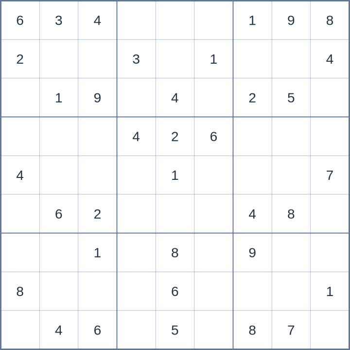 Sudoku #62026081010