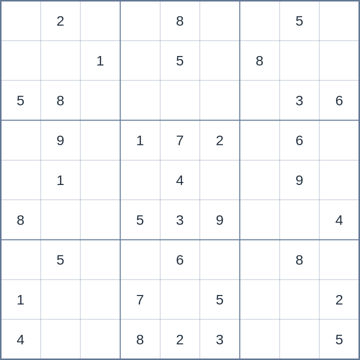 Sudoku #62026082407