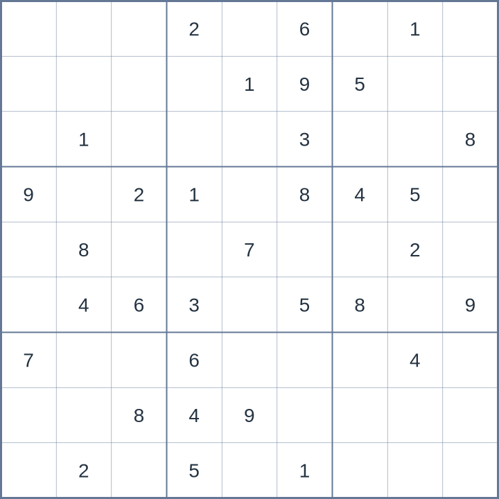 Sudoku #62026082603