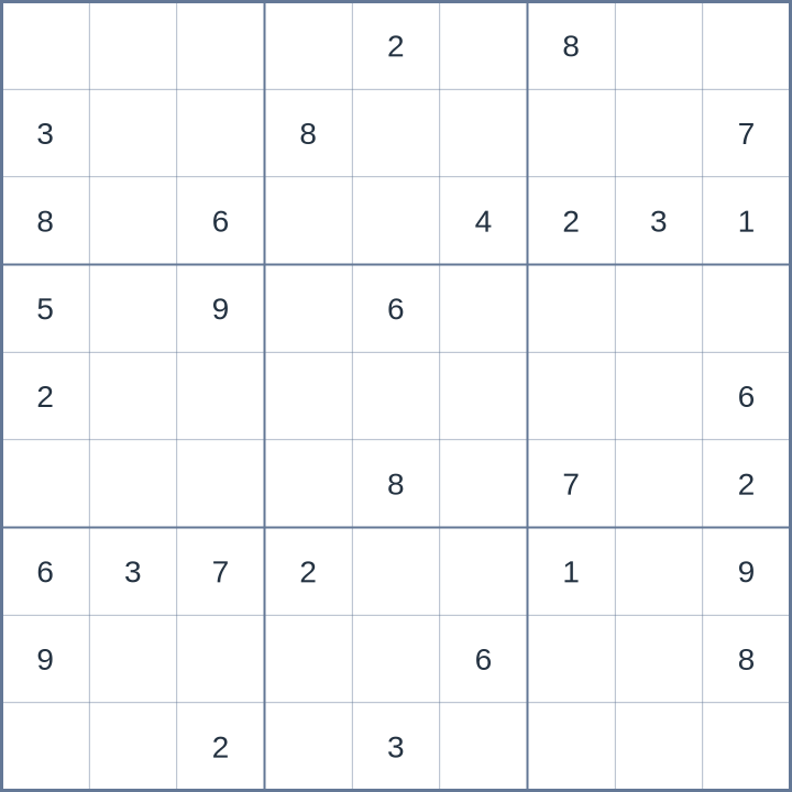 Sudoku #62026082607