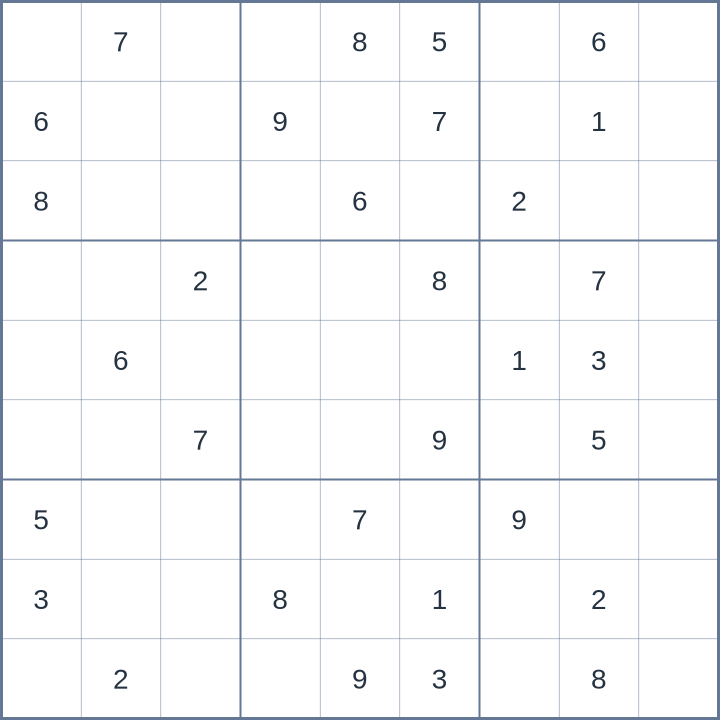 Sudoku #62026082705