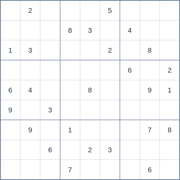 Sudoku #62026082710