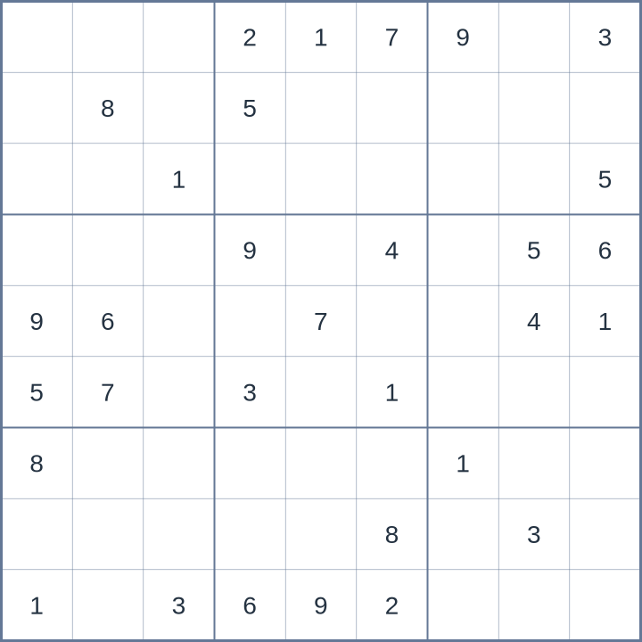 Sudoku #62026082810