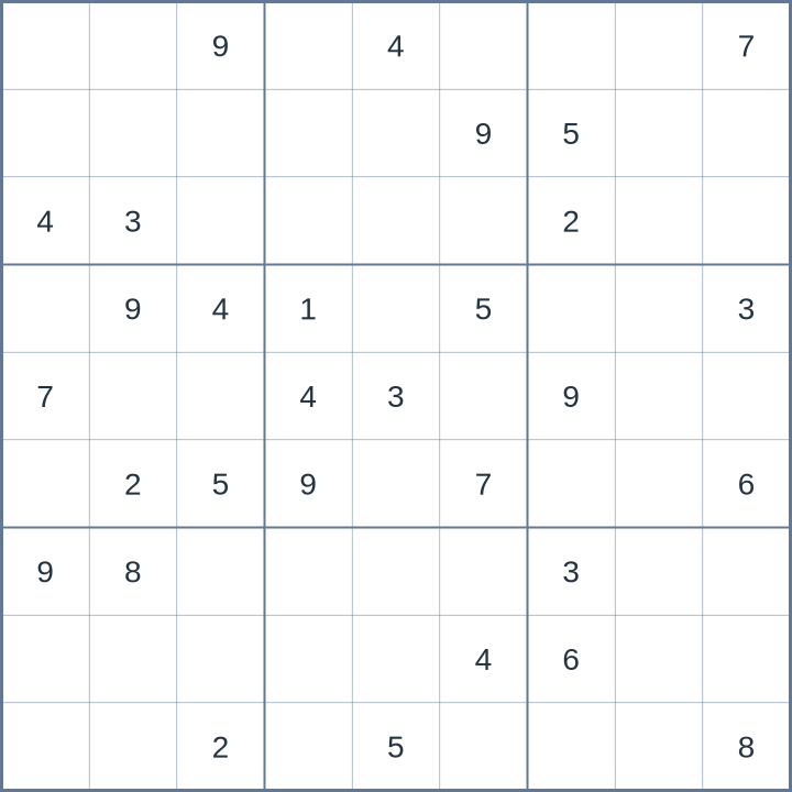 Sudoku #62026082909