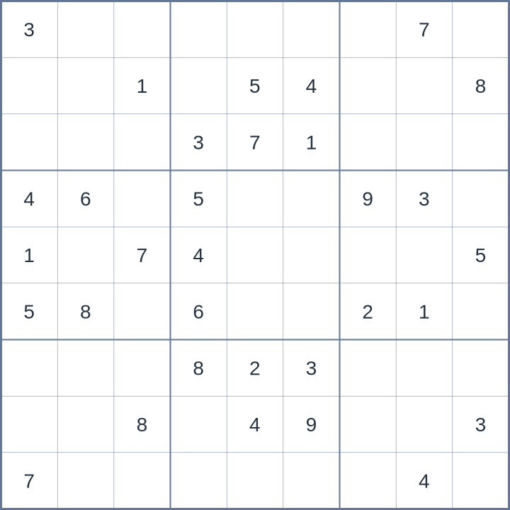 Sudoku #62026083007