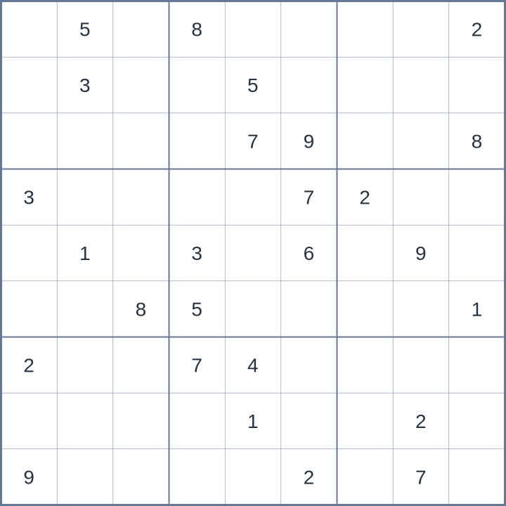 Sudoku #62026083107