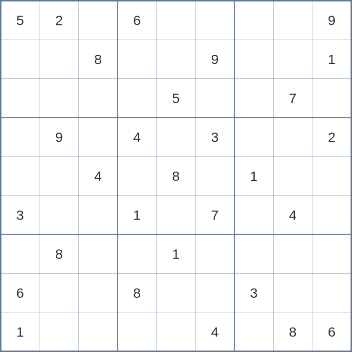 Sudoku #62026090303