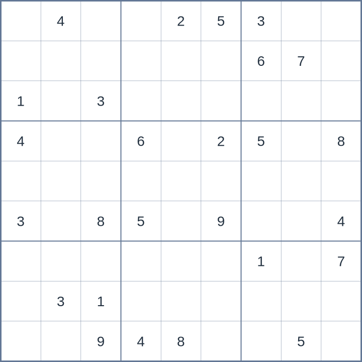 Sudoku #62026090304