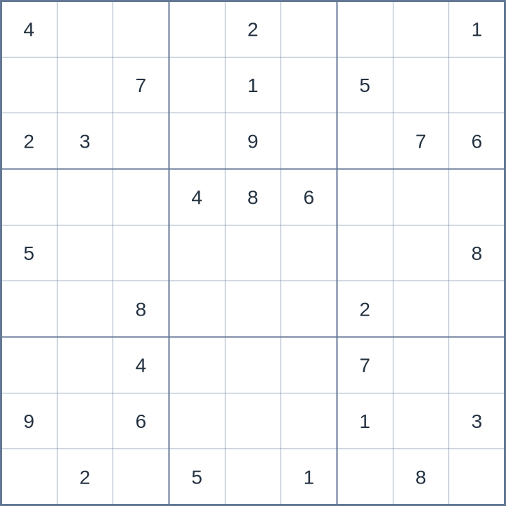 Sudoku #62026090409