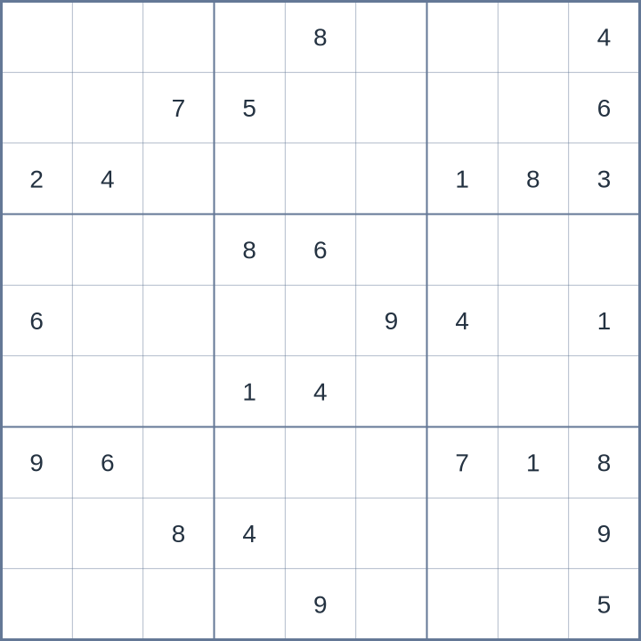 Sudoku #62026090410