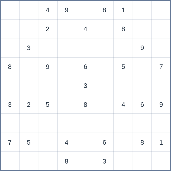 Sudoku #62026090606