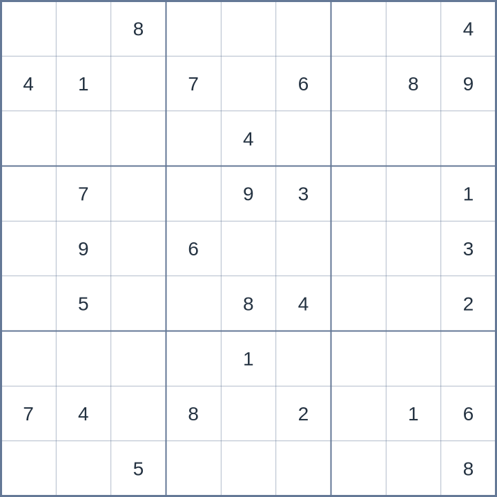 Sudoku #62026090609
