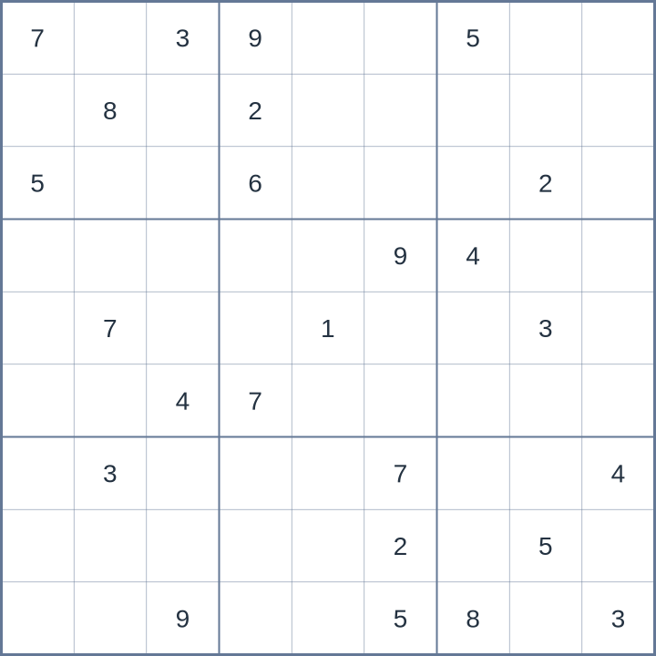Sudoku #62026090705