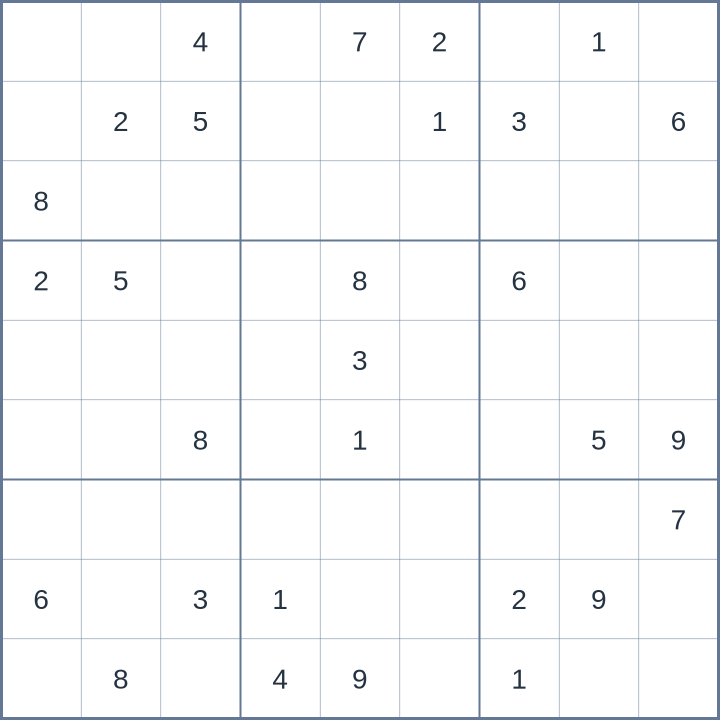 Sudoku #62026090805