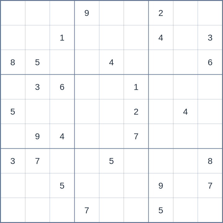 Sudoku #62026090909