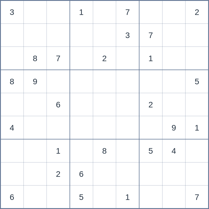 Sudoku #62026090910