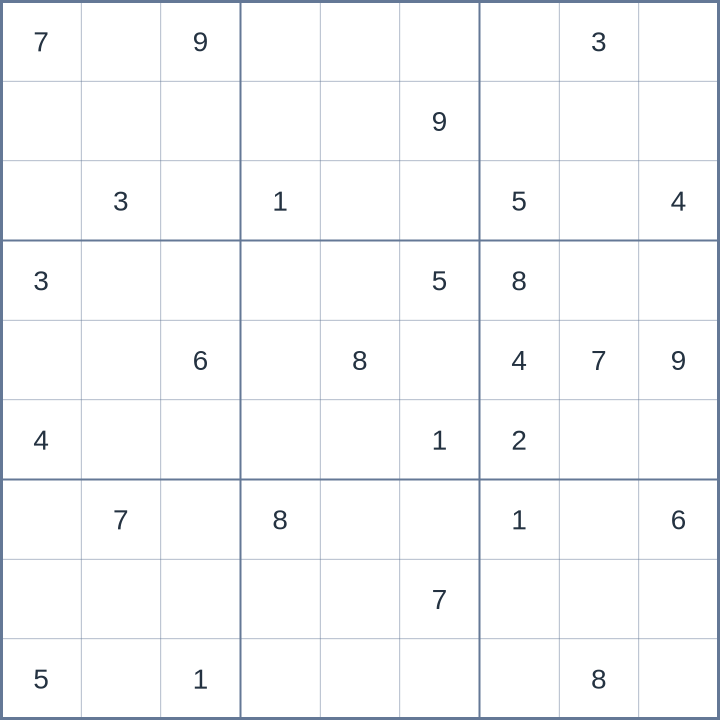 Sudoku #62026092407