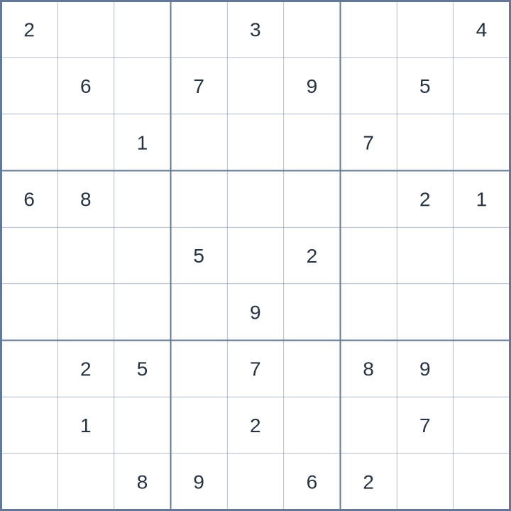 Sudoku #62026092409