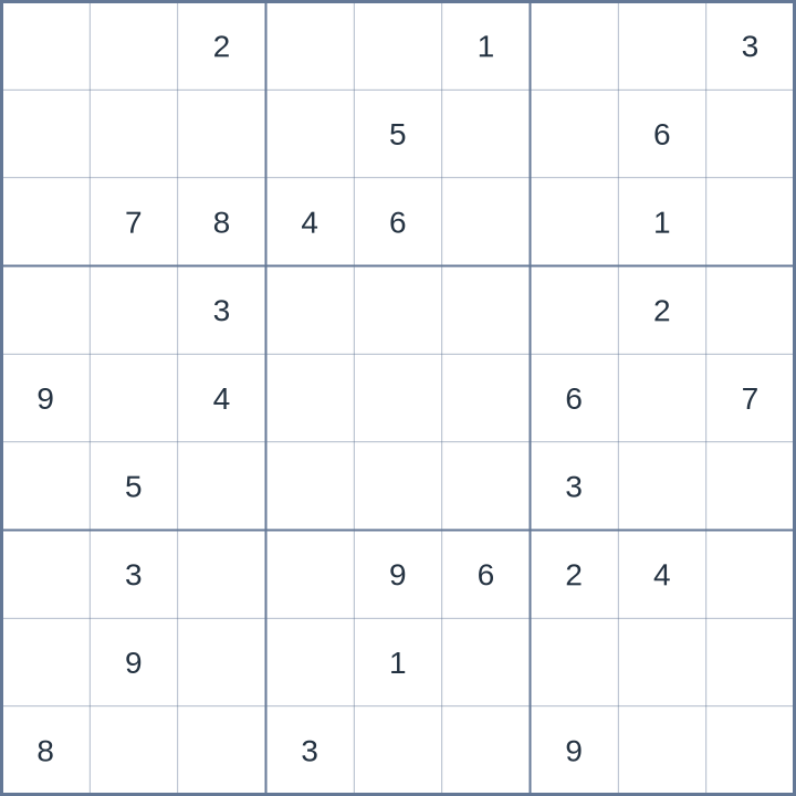 Sudoku #62026092510