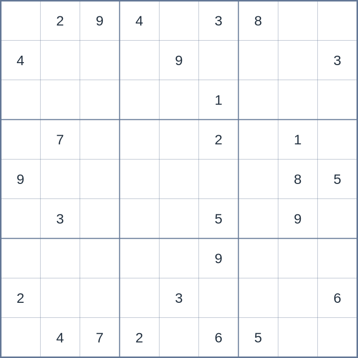 Sudoku #62026092710