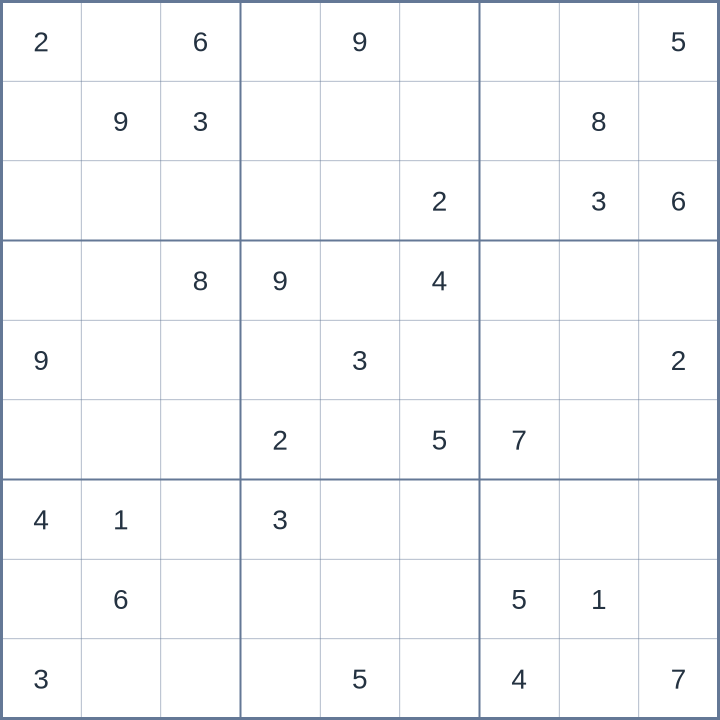 Sudoku #62026092905
