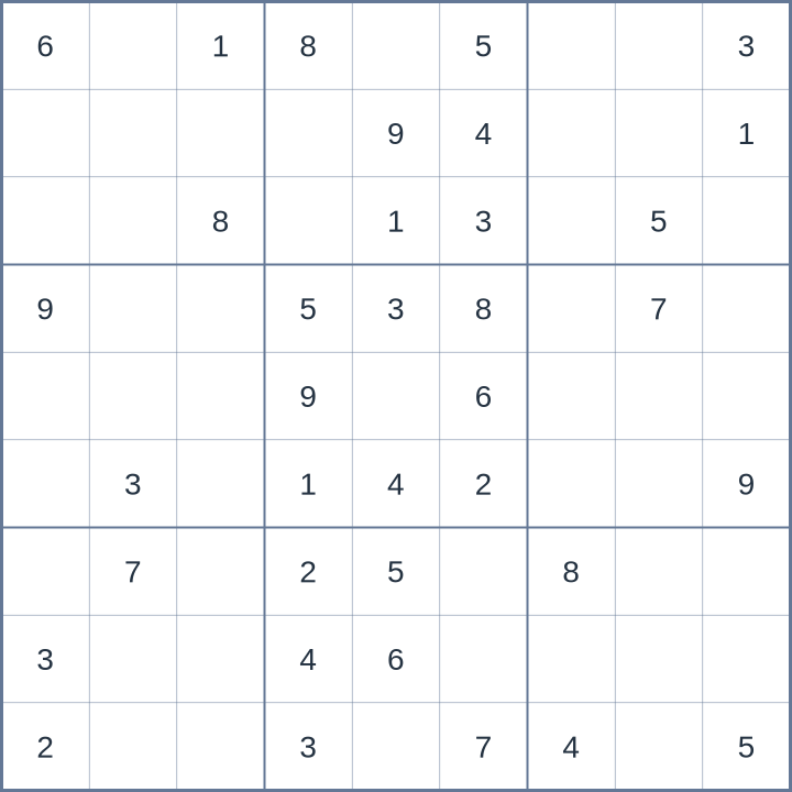 Sudoku #62026093003