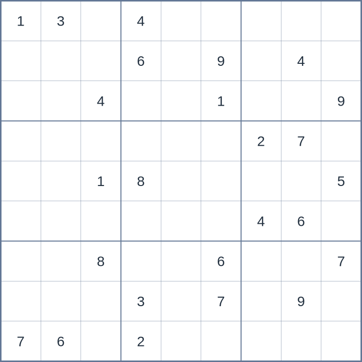 Sudoku #62026100304